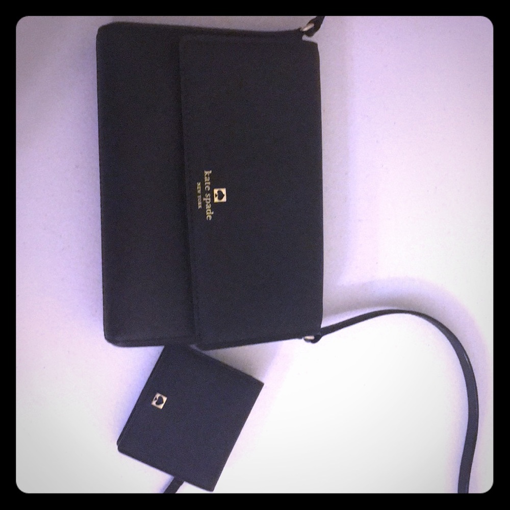 Kate Spade crossbody and mini wallet